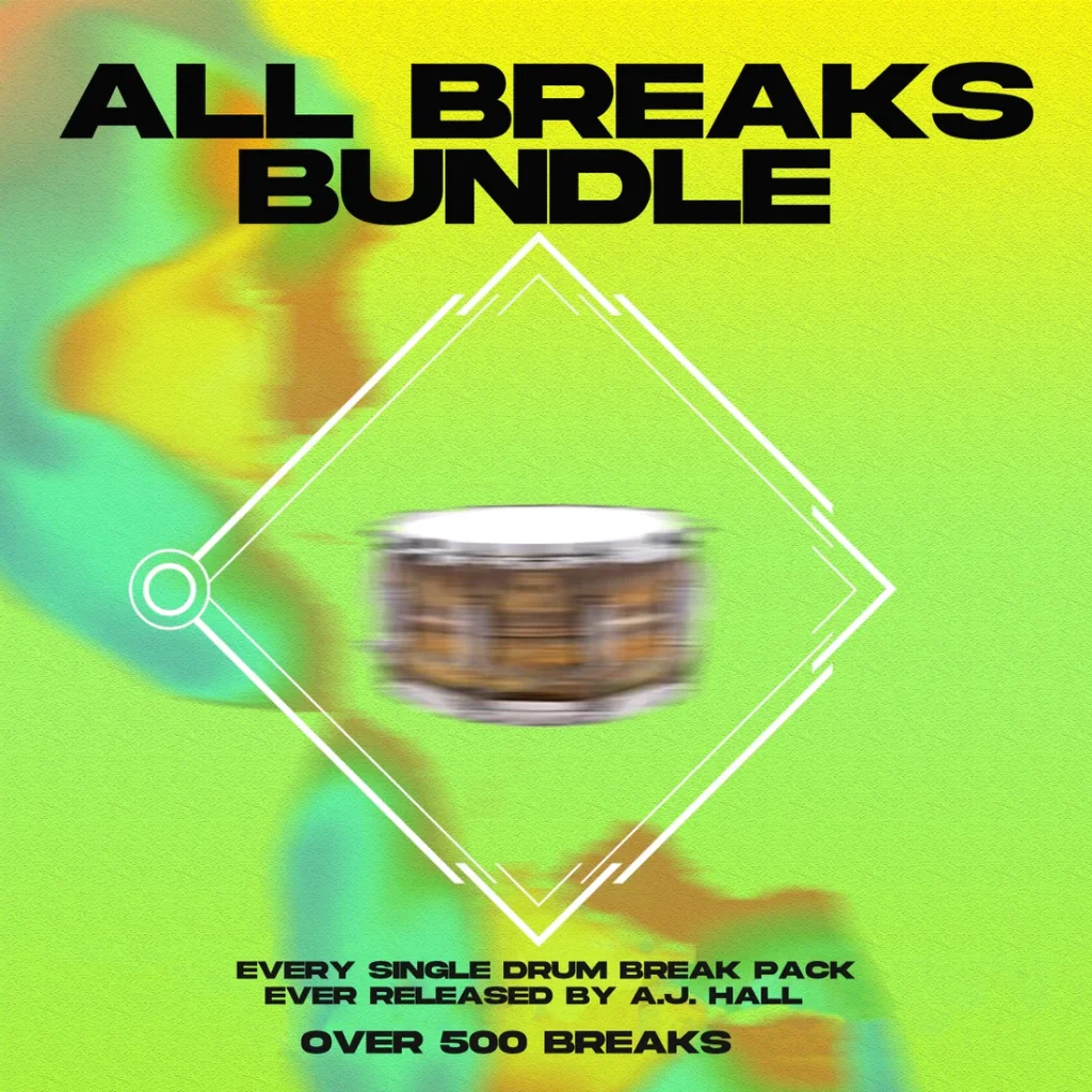 Left Field Drum Breaks Aj Hall All Breaks Bundle WAV AiFF MiDi